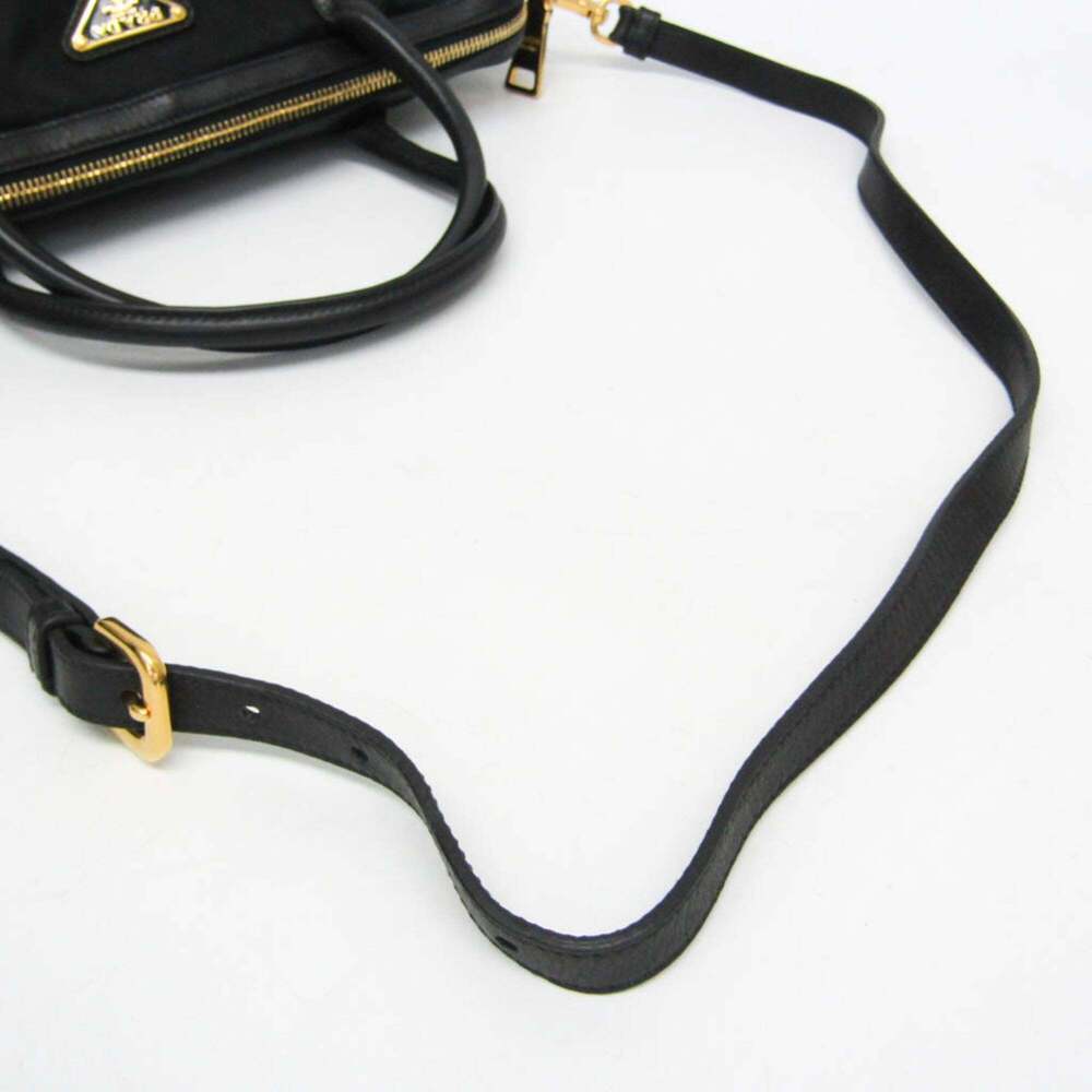 PRADA Black Leather Shoulder Bag - Picture 13 of 16